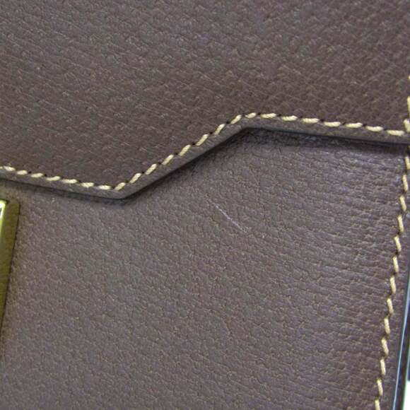 GUCCI Brown Leather Shoulder Bag - Picture 12 of 16